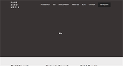 Desktop Screenshot of pagezero.com