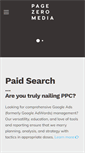 Mobile Screenshot of pagezero.com